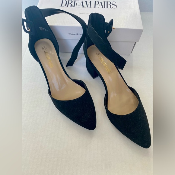🏷️ NWT Dream Pairs Annee Chunky Heel Dress Pump - Picture 2 of 8